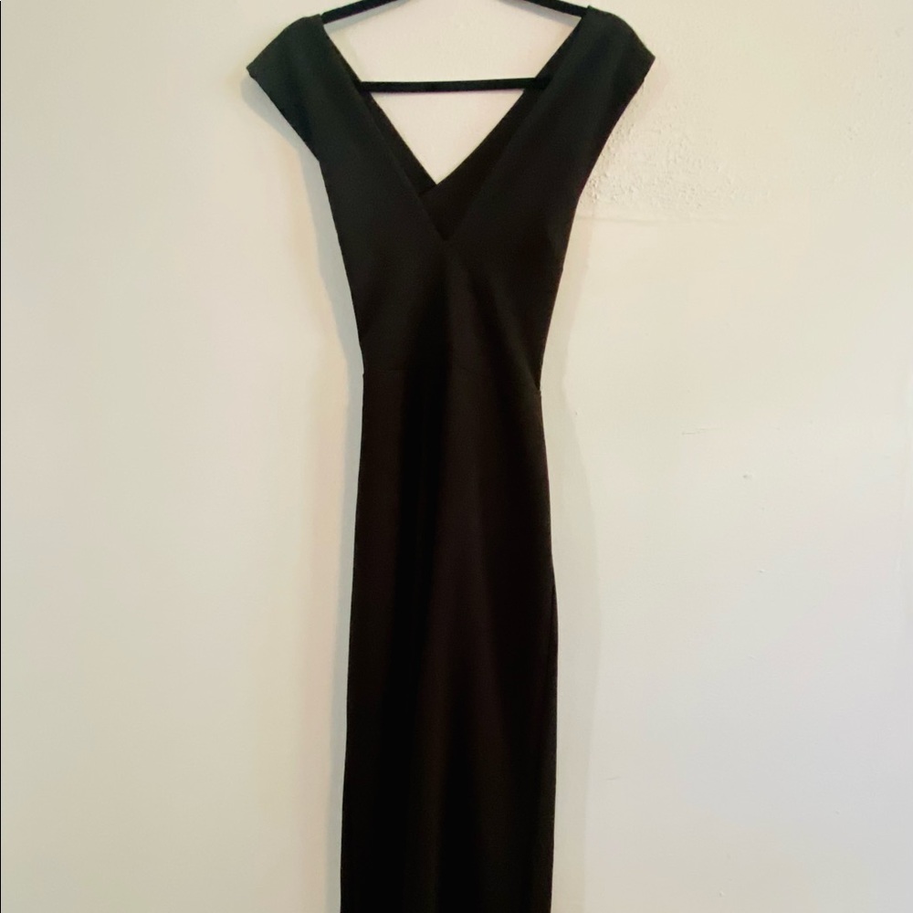 Black Backless Jumpsuit - Picture 3 of 5